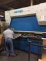 138 Ton X 10′ Finn-Power B125-3060 CNC Hydraulic Press Brake, 2004 – 6-Axis Backgauge, Wila Tooling, Sick Safety Light Curtains, Transformer, Delem 69 CNC Control