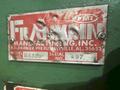 16" X 1" STEEL PLATE FRANKLIN FMI HYDRAULIC PUNCH &amp; SHEAR LINE: STOCK #23099