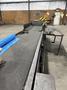36" x approx. 80' flat belt conveyor with drive