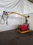 LINCOLN IDEALARC PULSE POWER 500 WELDER W/ BOOM &amp; LINCOLN LN-9F WIRE FEEDER. STOCK #0627922.