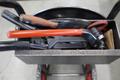 Metal Banding Set with Cart, Tools and Metal Banding Material- Auction Item