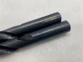 19/32”, 21/32” HSS NACHI DRILL BITS [TOTAL QTY: 2] STOCK #15574