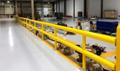 (42) 10' LONG x 26" HIGH IDEAL SHIELD TWO LINE PLASTIC COATED HEAVY DUTY GAURDRAIL BARRIER: YOBRO #24873