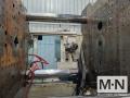 650 TON KRAUSS MAFFEI MODEL CXZL 650-3000/1400/750  THREE SHOT INJECTION MOLDING MACHINE MFG 2010