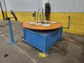 60" AWC HORIZONAL MOTORIZED PALLET WIRE TYPE COIL REEL UNCOILER : YOBRO 26505