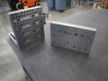 (2) Angle Plates: 12" x 15"H and 16" x 10" High, Drilled and Tapped- Auction Item