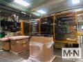 825 TON 132 OZ  HUSKY MODEL GL750GENRS120/100 INJECTION MOLDING MACHINE  MFG 1999