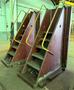 (2) 40" x 90" Angle Plates, (4) Vert T-Slots, (8) Horiz T-Slots