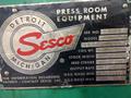 30,000 LB 15 TON X 36" SESCO MODEL #55-422 MOTORIZED UNCOILER COIL REEL: STOCK #14444