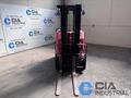 2020 - 3,500 LB. RAYMOND MODEL 425-C35TT STAND-UP ELECTRIC FORKLIFT