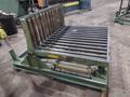 60" x 48" ROACH PNEUMATIC LIFT &amp; TILT UPENDER / TABLE WITH ROLLER CONVEYOR : YOBRO #24710