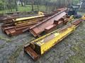 108' (54' PER SIDE) X 20 TON OVERHEAD CRANE RUNWAY BEAMS: STOCK #21901