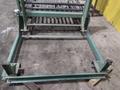 60" x 48" ROACH LIFT &amp; TILT UPENDER / TABLE WITH ROLLER CONVEYOR, 115 VOLT &amp; AIR: YOBRO #24709
