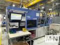 121 TON 4.3 OZ JSW MODEL J110AD-180H ELECTRIC INJECTION MOLDING MACHINE MFG 2005