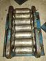 (4) 15 TON HILLMAN ROLLER TYPE MODEL #15-0T NARROW MACHINE SKATES: STOCK #23001