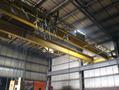 20 TON X 45'10" ZENAR OVERHEAD BRIDGE CRANE WITH POWER ROTATION OF LOWER BLOCK: STOCK #63568