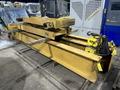 2 TON X 12' GORBEL WALL MOUNTED JIB CRANE W/ 2 TON YALE POWERED HOIST: STOCK #19135