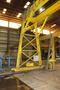11 TON X 38' PROSERV SINGLE LEG POWERED GANTRY CRANE, NEW 2015: YOBRO #24061