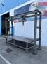 12' SHOP MADE CRANE SYSTEM WITH (2) 1 TON CM ELECTRIC HOIST: STOCK #77843