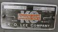 K.O. LEE BA860 TOOL CUTTER AND GRINDER USED