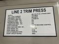 300 TON VALDARNO STRAIGHT SIDE FORGING TRIM PRESS, UPDATED CONTROLS: STOCK #19110