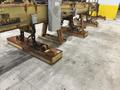 53 TON (107,500 LBS) BUSHMAN MODEL #MT420 TELESCOPING MAGNETIC LIFTING SPREADER BEAM  W/ OHIO MAGNETICS DIESEL GENERATOR: STOCK #20419