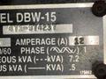 DOALL MODEL #DBW-15 INDUSTRIAL BAND SAW BLADE WELDER: YOBRO #24797