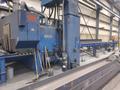 72" /36" WIDE X 16" HIGH PANGBORN MODEL #ES-1821-109 4-WHEEL ROTOBLAST STRUCTURAL STEEL BLAST MACHINE: YOBRO #24788