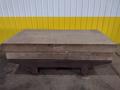 8' X 4' X 16" STARRETT CRYSTAL PINK SURFACE PLATE: STOCK #19055