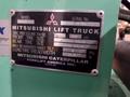 5,000 LB MITSUBISH MODEL #QA14  PROPANE FORKLIFT TRUCK: STOCK #19603