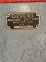 4" DEVLIEG 4H-60 HORIZONTAL BORING MILL. STOCK # 0847222
