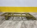 10,000 LBS X  42" X 120" HEAVY DUTY MOBILE TRANSFER CART WITH FORK POCKETS: STOCK #20244