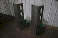 (1) PAIR 10-3/4" LONG X 20" WIDE X 42" HT ANGLE PLATES: STOCK #76639