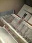 4 WHEEL X 18" VIKING MODEL #MP1809P CHAIN MESH BELT DE-FLASHING / SHOT BLAST MACHINE: STOCK #21636