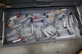 Huot Drill Index - 3 Drawer with Contents: End Mills, Many Carbide, Mostly NEW- Auction Item