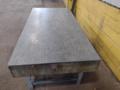 8' X 4' X 10" CHALLENGE PRECISION LAYOUT INSPECTION GRANITE TABLE: STOCK #23788