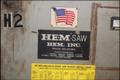 25 x 30 HEM H160LA-DC DOUBLE COLUMN PORGRAMMABLE AUTOMATIC HORIZONTAL BAND SAW