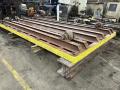 10' X 20' HEAVY DUTY STEEL TRANSFER PULL CART / RAIL CAR:: YOBRO #24622