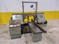 16" x 20" W.F. WELLS MODEL #F-16-2 HYDRAULIC  TWIN POST HORIZONTAL BANDSAW: STOCK #20094