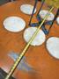 60" AWC HORIZONAL MOTORIZED PALLET WIRE TYPE COIL REEL UNCOILER : YOBRO 26505