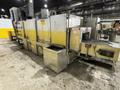 24" W X 11" H RANSOHOFF 3-STAGE STAINLESS STEEL PASS THROUGH BELT CONVEYOR PARTS WASHER, 2003, ELECTRIC HEAT: STOCK #22020