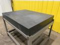 48" X 36" X 6" BLACK GRANITE PRECISION LAYOUT INSPECTION TABLE: STOCK #19822