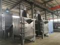 New Automatic Spinner Hanger Single Swing Door Shot Blast Machine