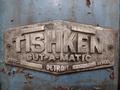 25 TON TISHKEN 4-POST CUTOFF PRESS, 2.5" STROKE: STOCK #19251