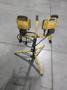 Dual Halogen Work Light on Adjustable Tripod Stand **Works Fine**- Auction Item