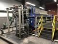 2008 Siemens model 1500n32-64/90-125/175sylc 1500 mm filter press s/n f008178 with 65- approx. 1500 x 1500 mm filters, Siemens plc controls, side bar suspension, bomb bay doors discharge