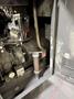 Hunter model hmp 10C automatic molding machine s/n 82P928, op. with Emerson PLC, feed belt
