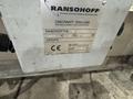 24" W X 11" H RANSOHOFF 3-STAGE STAINLESS STEEL PASS THROUGH BELT CONVEYOR PARTS WASHER, 2003, ELECTRIC HEAT: STOCK #22020
