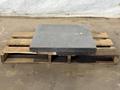 24" X 24" X 4" GRANITE SURFACE PLATE. STOCK # 1086226