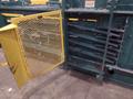 24" X 36" X 96" LONG AMERICAN MODEL #10447 HYDRAULIC HORIZONTAL BALER: YOBRO #24745